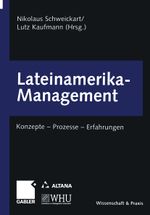 Lateinamerika-Management Cover des Buches Lateinamerika-Management (ISBN: 9783322904591)
