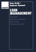 Lean Management Cover des Buches Lean Management (ISBN: 9783322907530)