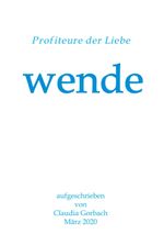 wende Cover des Buches wende (ISBN: 9783347048218)