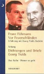 Vor Feuerschlünden - Erfahrung mit Georg Trakls Gedicht Cover des Buches Vor Feuerschlünden - Erfahrung mit Georg Trakls Gedicht (ISBN: 9783356008692)