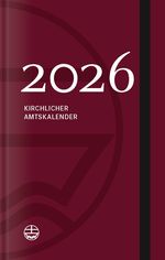 Kirchlicher Amtskalender 2026 – rot Cover des Buches Kirchlicher Amtskalender 2026 – rot (ISBN: 9783374078653)