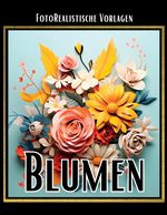 Blumen 3D Malbuch „Black & White“ Cover des Buches Blumen 3D Malbuch „Black & White“ (ISBN: 9783384059598)