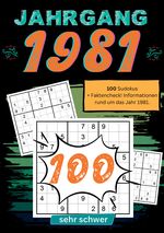 1981- Rätselspaß und Zeitreise Cover des Buches 1981- Rätselspaß und Zeitreise (ISBN: 9783384123848)