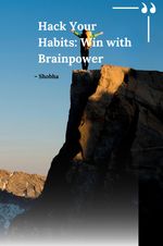 Hack Your Habits: Win with Brainpower Cover des Buches Hack Your Habits: Win with Brainpower (ISBN: 9783384201065)