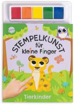 Stempelkunst für kleine Finger. Tierkinder Cover des Buches Stempelkunst für kleine Finger. Tierkinder (ISBN: 9783401719382)