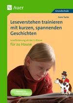 Leseverstehen trainieren mit kurzen, spannenden Geschichten Cover des Buches Leseverstehen trainieren mit kurzen, spannenden Geschichten (ISBN: 9783403063322)