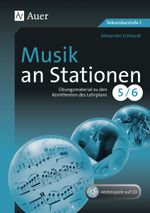 Musik an Stationen 5/6, m. CD-ROM Cover des Buches Musik an Stationen 5/6, m. CD-ROM (ISBN: 9783403069386)