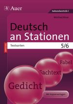 Deutsch an Stationen SPEZIAL Textsorten 5-6 Cover des Buches Deutsch an Stationen SPEZIAL Textsorten 5-6 (ISBN: 9783403075264)