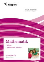 Brüche - Rechnen mit Brüchen Cover des Buches Brüche - Rechnen mit Brüchen (ISBN: 9783403092193)