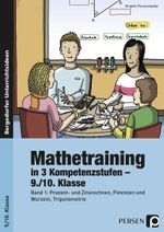 9./10. Klasse, Prozent- und Zinsrechnen, Potenzen und Wurzeln, Trigonometrie. Bd.1 Cover des Buches 9./10. Klasse, Prozent- und Zinsrechnen, Potenzen und Wurzeln, Trigonometrie. Bd.1 (ISBN: 9783403234791)