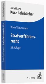 Strafverfahrensrecht Cover des Buches Strafverfahrensrecht (ISBN: 9783406661006)