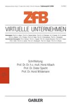 Virtuelle Unternehmen Cover des Buches Virtuelle Unternehmen (ISBN: 9783409116282)