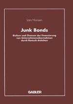 Junk Bonds Cover des Buches Junk Bonds (ISBN: 9783409141307)