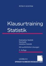 Klausurtraining Statistik Cover des Buches Klausurtraining Statistik (ISBN: 9783409220965)