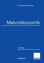 Makroökonomik Cover des Buches Makroökonomik (ISBN: 9783409260138)