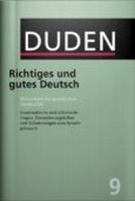 Der Duden, 12 Bde., Bd.9, Duden Richtiges und gutes Deutsch (Der Duden in 12 Banden) Cover des Buches Der Duden, 12 Bde., Bd.9, Duden Richtiges und gutes Deutsch (Der Duden in 12 Banden) (ISBN: 9783411040957)