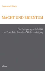 Macht und Eigentum Cover des Buches Macht und Eigentum (ISBN: 9783412181031)
