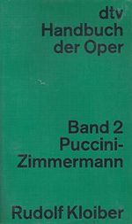 Handbuch der Oper Cover des Buches Handbuch der Oper (ISBN: 9783423031103)