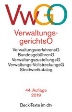 Verwaltungsgerichtsordnung Verwaltungsverfahrensgesetz Cover des Buches Verwaltungsgerichtsordnung Verwaltungsverfahrensgesetz (ISBN: 9783423055260)