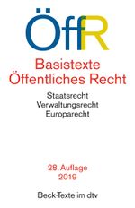 Basistexte Öffentliches Recht Cover des Buches Basistexte Öffentliches Recht (ISBN: 9783423057561)