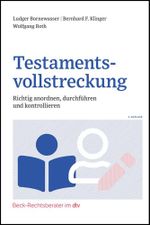 Testamentsvollstreckung Cover des Buches Testamentsvollstreckung (ISBN: 9783423512664)