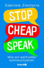 Stop Cheap Speak Cover des Buches Stop Cheap Speak (ISBN: 9783426655566)