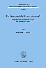 Die Experimentelle Rechtswissenschaft.: Möglichkeiten eines neuen Zweiges der Sozialwissenschaft. (Schriftenreihe zur Rechtssoziologie und Rechtstatsachenforschung) Cover des Buches Die Experimentelle Rechtswissenschaft.: Möglichkeiten eines neuen Zweiges der Sozialwissenschaft. (Schriftenreihe zur Rechtssoziologie und Rechtstatsachenforschung) (ISBN: 9783428024599)