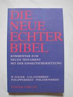 Die Neue Echter-Bibel. Kommentar / Kommentar zum Neuen Testament mit Einheitsübersetzung. Gesamtausgabe / Galaterbrief - Philipperbrief - Philemonbrief: Bd 9, 11, 15 Cover des Buches Die Neue Echter-Bibel. Kommentar / Kommentar zum Neuen Testament mit Einheitsübersetzung. Gesamtausgabe / Galaterbrief - Philipperbrief - Philemonbrief: Bd 9, 11, 15 (ISBN: 9783429009359)
