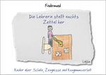 Die Lehrerin stellt nachts Zettel her Cover des Buches Die Lehrerin stellt nachts Zettel her (ISBN: 9783431039085)