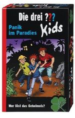 Die drei Fragezeichen-Kids (Spiele), Panik im Paradies (Spiel) Cover des Buches Die drei Fragezeichen-Kids (Spiele), Panik im Paradies (Spiel) (ISBN: 9783440914519)