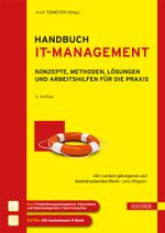 Handbuch IT-Management Cover des Buches Handbuch IT-Management (ISBN: 9783446435575)