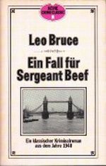 Ein Fall für Sergeant Beef Cover des Buches Ein Fall für Sergeant Beef (ISBN: 9783453107670)