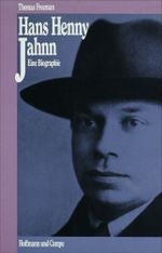 Hans Henny Jahnn Cover des Buches Hans Henny Jahnn (ISBN: 9783455086089)