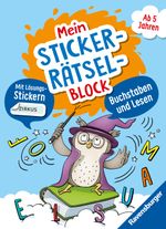 Mein Stickerrätselblock: Buchstaben und Lesen Cover des Buches Mein Stickerrätselblock: Buchstaben und Lesen (ISBN: 9783473489244)