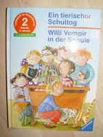 Ein tierischer Schultag Willi Vampir in der Schule - 1. Lesestufe Cover des Buches Ein tierischer Schultag Willi Vampir in der Schule - 1. Lesestufe (ISBN: 9783473988099)