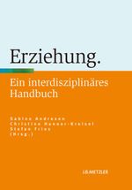 Erziehung Cover des Buches Erziehung (ISBN: 9783476023834)