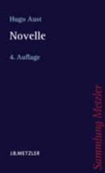 Novelle Cover des Buches Novelle (ISBN: 9783476122568)