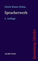 Spracherwerb Cover des Buches Spracherwerb (ISBN: 9783476123213)