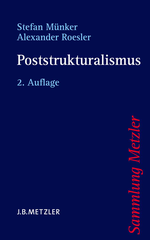 Poststrukturalismus Cover des Buches Poststrukturalismus (ISBN: 9783476123220)