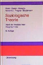 Soziologische Theorie Cover des Buches Soziologische Theorie (ISBN: 9783486255799)