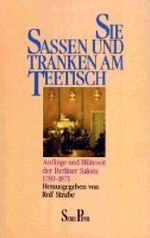 Sie saßen und tranken am Teetisch Cover des Buches Sie saßen und tranken am Teetisch (ISBN: 9783492112048)