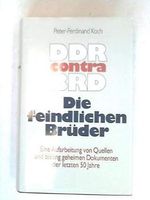DDR contra BRD Cover des Buches DDR contra BRD (ISBN: 9783502163893)