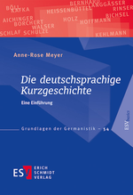Die deutschsprachige Kurzgeschichte Cover des Buches Die deutschsprachige Kurzgeschichte (ISBN: 9783503137947)