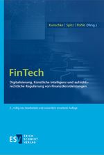 FinTech Cover des Buches FinTech (ISBN: 9783503206889)