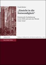 Einsicht in die Notwendigkeit Cover des Buches Einsicht in die Notwendigkeit (ISBN: 9783515087346)