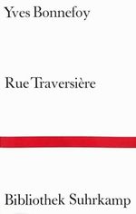 Rue Traversiere Cover des Buches Rue Traversiere (ISBN: 9783518016947)