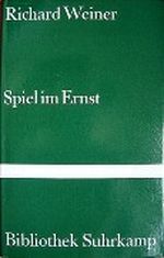 Spiel im Ernst Cover des Buches Spiel im Ernst (ISBN: 9783518019061)