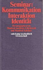 Seminar Kommunikation, Interaktion, Identität. Cover des Buches Seminar Kommunikation, Interaktion, Identität. (ISBN: 9783518077566)