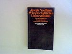 Wissenschaftlicher Universalismus. Über Bedeutung und Besonderheit der chinesischen Wissenschaft Cover des Buches Wissenschaftlicher Universalismus. Über Bedeutung und Besonderheit der chinesischen Wissenschaft (ISBN: 9783518078648)