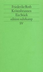 Krötenbrunnen Cover des Buches Krötenbrunnen (ISBN: 9783518113196)